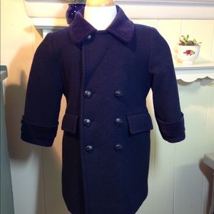 Little Boy’s Classic Wool Dress Coat